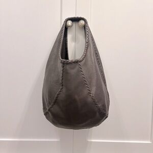 Bottega Veneta Chocolate Intrecciato Cervo Hobo Tote Bag